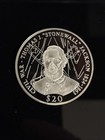  20 Stonewall Jackson  999 Fine Silver Liberia Made In Germany 2000