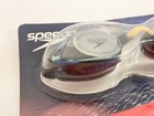 New Speedo Performance Fit Record Breaker Mirrored Goggles Gray Adult Swimming