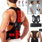 Magnetic Posture Corrector Back Brace Shoulder Support Belt For Men Women S-xxxl
