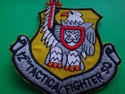 Us Air Force 12th Tactical Fighter Squadron Patch From Vietnam War Era
