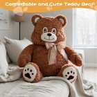 Big Teddy Bear Stuffed Animal 26  Soft Large Plush Toy giant Cuddly Gift For    