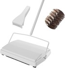 Carpet Floor Sweeper With Horsehair  Non Electric Manual Sweeping  Rotor Brus   