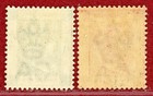 Hong Kong  36b   37  Wmk Ca  Mint  Og  Lh  Scv  100 00