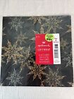 Vintage Hallmark Christmas Gift Wrap Lot Of 3 Elegant Classic Gold Made In Usa
