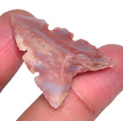 34mm Flint Arrowhead Ohio Collection Project Spear Points Knife Blade 17 20ct