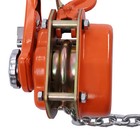 3 4 Ton Chain Hoist Ratchet Lever Block 10ft Chain Come Along Lift Puller 1650lb
