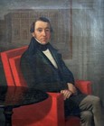 Johan Frederick M  ller  danish   Portrait Of A Man  Oil On Canvas