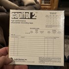 Reel To Reel New Unused Sealed Capital Recording Tape  1 5 Mil  7    1200      1252