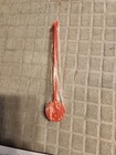 Nos Sealed Pack  8  Paddle Swizzle Stick Red 6  1 8  Long Vtg 1960 s