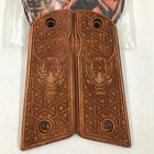 Contract Killer Oni Paintball Grips 45 Grips Wood Laser Cut Paintball Rare