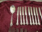 Charter Oak 31 Piece Craft   Jewelry Lot 1847 Rogers Bros Xs Triple No Monos