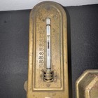 Vintage Thermostat   Clock Lot Of 3 Minneapolis Honeywell Art Deco