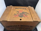 Vintage 1976 Budweiser Anheuser Busch Centennial Wooden Beer Crate Box 1876-1976