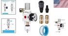 Durable Compressor Filter   Pressure Regulator With Gauge - Perfect For Airbrush