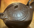 Large Chamberlain   Co  Civil War Era Cast Iron Tea   Hot Pot    9