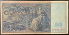 1910 Germany Paper Money - 100 Mark Large Banknote 