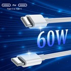 For Iphone 16 15 Pro 16 Plus Type C To Usb C Fast Charging 60w Pd Data Cable Lot