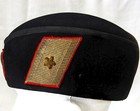 Ww2 Era Italian Black Shirt Mvsn Fascist Senior Officers    Black Uniform Fez Cap