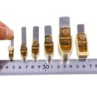 1set Brass Planes 6pcs Luthier Tools Violin Making Tools Convex Bottom