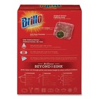 Brillo 23310 2 5  X 3  Steel Wool Soap Pads - Gray pink  12 carton  New
