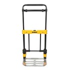 Dewalt 420 Lb  Capacity Compact Folding Hand Truck  Yellow  Black  Dxwt-ft512