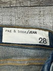 Rag   Bone Jeans Womens 28 Blue Denim Skinny Straight Leg Casual Pants Bottoms