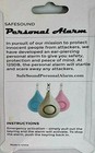 Loud Safe Sound Personal Alarm 125 Decibels  Free Shipping Elders Kids Joggers 