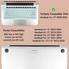 3d Raised Silicone Keyboard Cover For Long Nails Anti-slip Laptop Key Cover Film