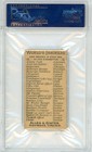Graded 1888 Allen Ginter Worlds Smokers N33 Dutchman Tobacco Card Psa 6