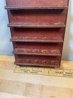 Vintage Wooden 5 Tiered Hanging Thimble Shelf 11 5   h X 7 5   w Holds 25 Thinbles