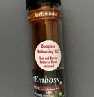 Artemboss Craft Medium Copper Embossing Kit 9 25 X 12 In Metal Tool Pattern New
