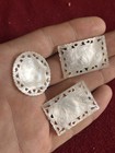 Carved Mother-of-pearl Overlays  Author   s Work  Collectible  Vintage 
