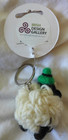 Knit Bits Irish Sheep W  Green Cap Hat  Erin Knitwear Handmade Ireland Keychain