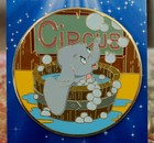 Disney Acme Dumbo Bubble Bath Le 300 Jumbo 3  Pin New On Card Golden Magic
