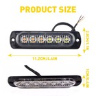 8-80pcs Led Strobe Light Car Truck Emergency Safety Warning Flash Beacon Lamp