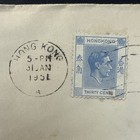 1951 Embassy Mail Cover  Hong Kong  China To Washington  Dc Usa