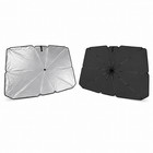 Car Windshield Sun Shade Umbrella Foldable Uv Heat Blocker Large 55 X 31 In