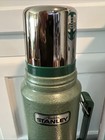 New 1998 Aladdin Stanley 1 Quart Green Steel Thermos Bottle Made In Usa A-944dh