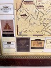 Vintage Expedition Napa Valley Winery Trail Map Framed  27 5  X 21 