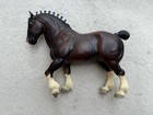 Retired Breyer Horse  738 Semigloss Mahogany Bay Clydesdale Stallion Draft