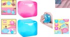 2 35-inch Stress Relief Cubes - Vibrant Squishy Fidget Toys For Comfort   Calm
