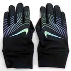Nike Lightweight Tech Gloves Women s Running Touch Screen Black iridescent