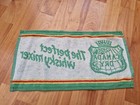 Rare Vintage Canada Dry Whisky Pub Bar Beer Towel Breweriana