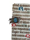 Illuminated Manuscript On Vellum Book Of Hours  France Ca  1400 - 1425 A d 