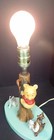 Vtg 70s Pooh Bear Child   s Room Lamp Nursery Light Roo Eeyore Piglet