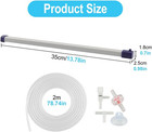 13 8 Inch Aquarium Bubble Strip  Bubble Curtain Wall Aquarium Air Stone Kit