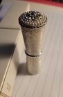 Vintage Revlon Futurama Lipstick Case In Box   582   Rhinestone   Faux Pearls 
