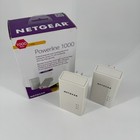 Netgear Powerline Adapter Kit  1000 Mbps Wall-plug  1 Gigabit Ethernet