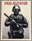Shepard Fairey Paid Agitator Art Print S   300 Anti - Ice Screen Print Poster