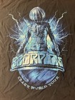 2017 Scorpions Crazy World Tour Medium M Med Black Adult Gilden T-shirt